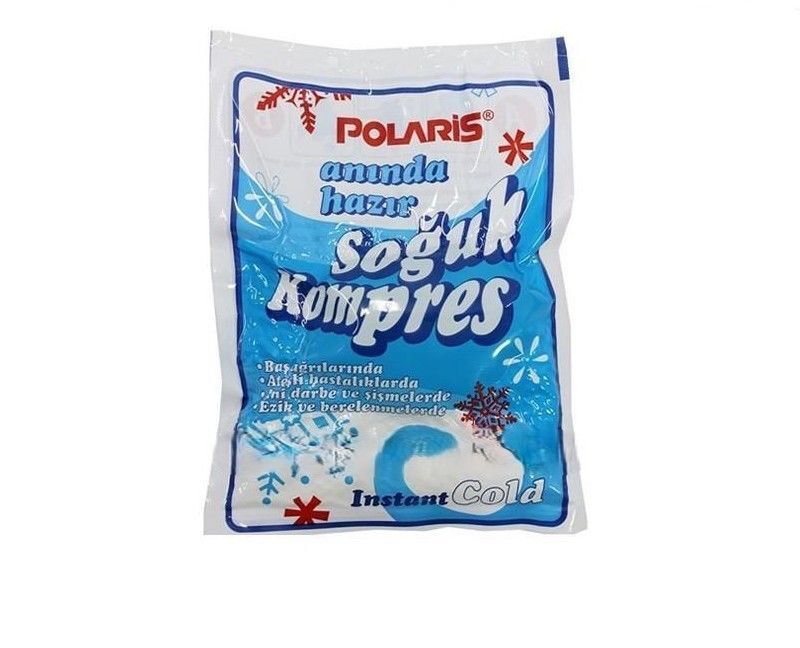Anında Hazır Soğuk Kompres Ped Tek Kullanımlık Instant Cold