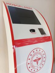 Qmatik Aile Hekimliği Kiosk Sistemi Tuş Takımlı