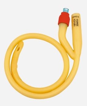 Foley Sonda 2 Yollu Latex 20 FR (Sarı)