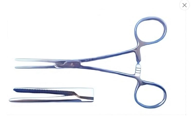 Hemostatik Pens 20 cm Rochester Pean Tipi