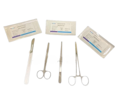Epizyo Dikiş Seti 3 Adet İplik Cerrahi Set 4 Parça