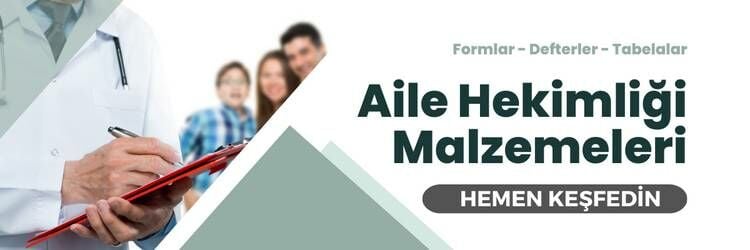 Aile Hekimi formlar defterler broşürler