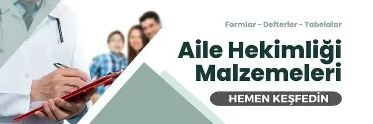 Aile Hekimi formlar defterler broşürler