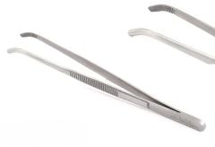 Penset 15 cm Eğri Oval