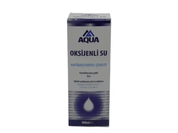 Aqua Oksijenli Su 100 ml