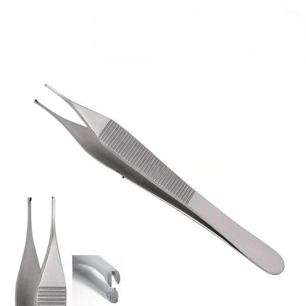 Micro Adson Penset 12 cm 1X2 Dişli