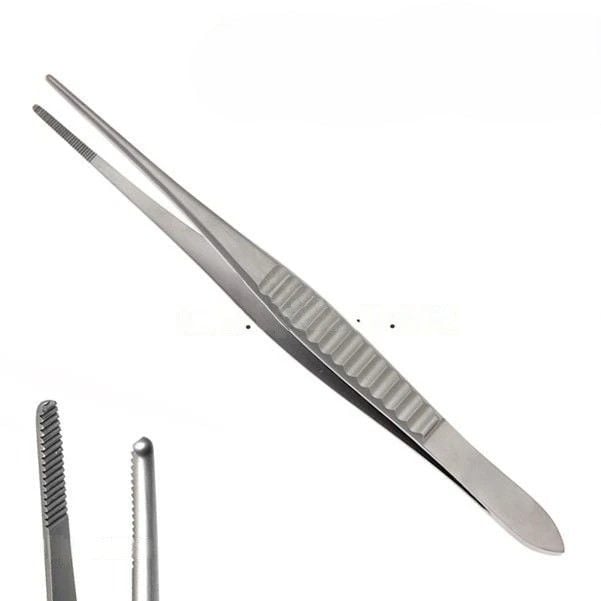 Penset 15 cm Düz Küt Uçlu Gillies Penset