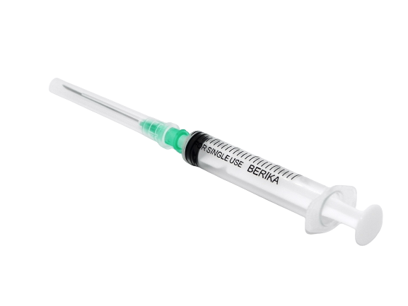 2 cc 3p Enjektör 350 Adet Yeşil