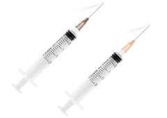 Aşı Enjektörü 2 cc 3p 25g Turuncu 350 Adet