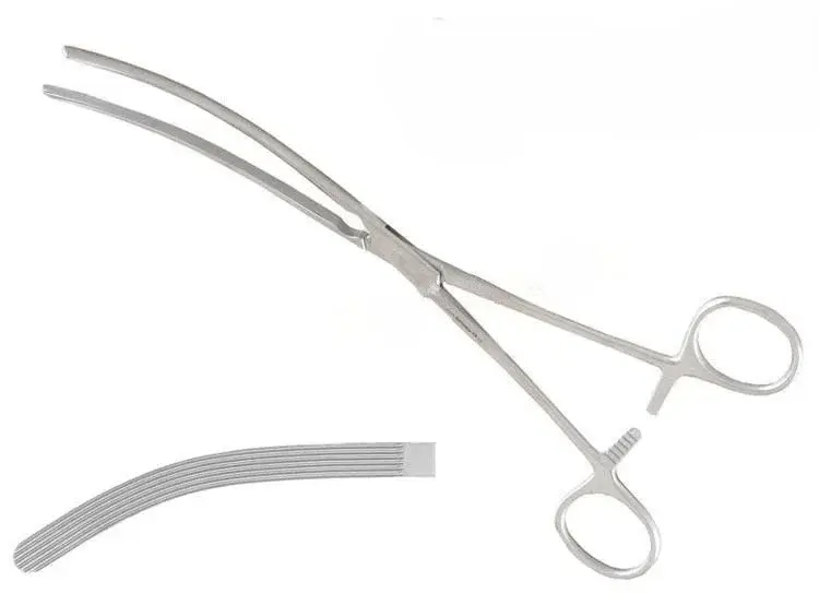 Rodus Bağırsak Pensi 24 cm Eğri