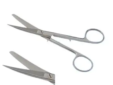 Cerrahi Makas Sivri/Küt 15 cm Eğri