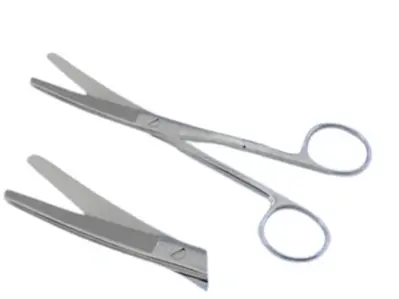 Rodus Cerrahi Makas Küt/Küt 15 cm Eğri