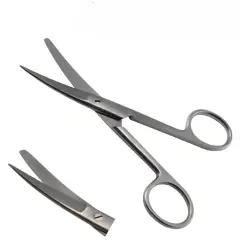 Rodus Cerrahi Makas Sivri/Küt 12.5 cm Eğri
