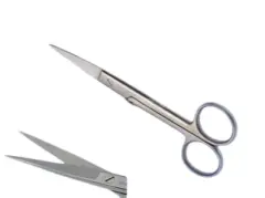 Rodus Cerrahi Makas Sivri/Sivri 12.5 cm Düz