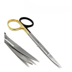 Rodus Cerrahi Makas İris Süper Cut TC 11 cm Eğri