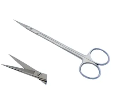 Rodus Cerrahi Makas Joseph Tipi Sivri 14 cm Düz