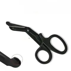 Rodus Bandaj Makası 18 Cm Trauma Makası Taktik Makas Siyah
