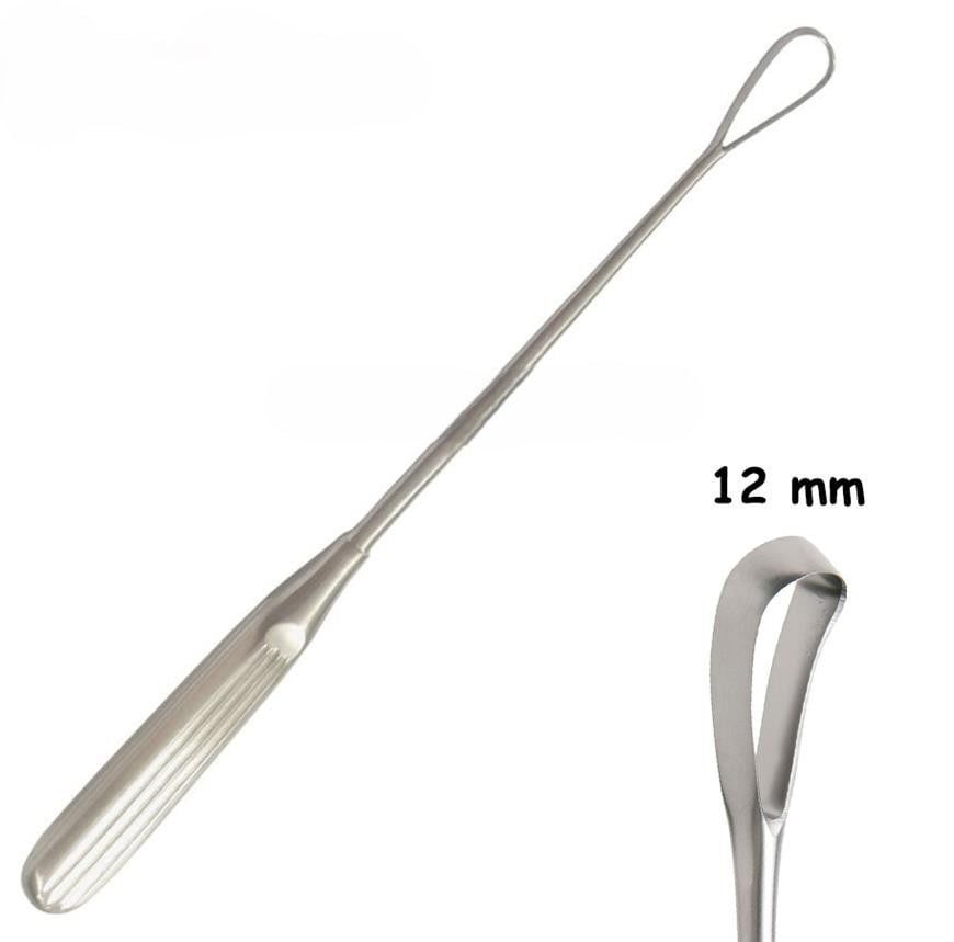 Uterine Küret Recamier Kürtaj Küreti 12 mm