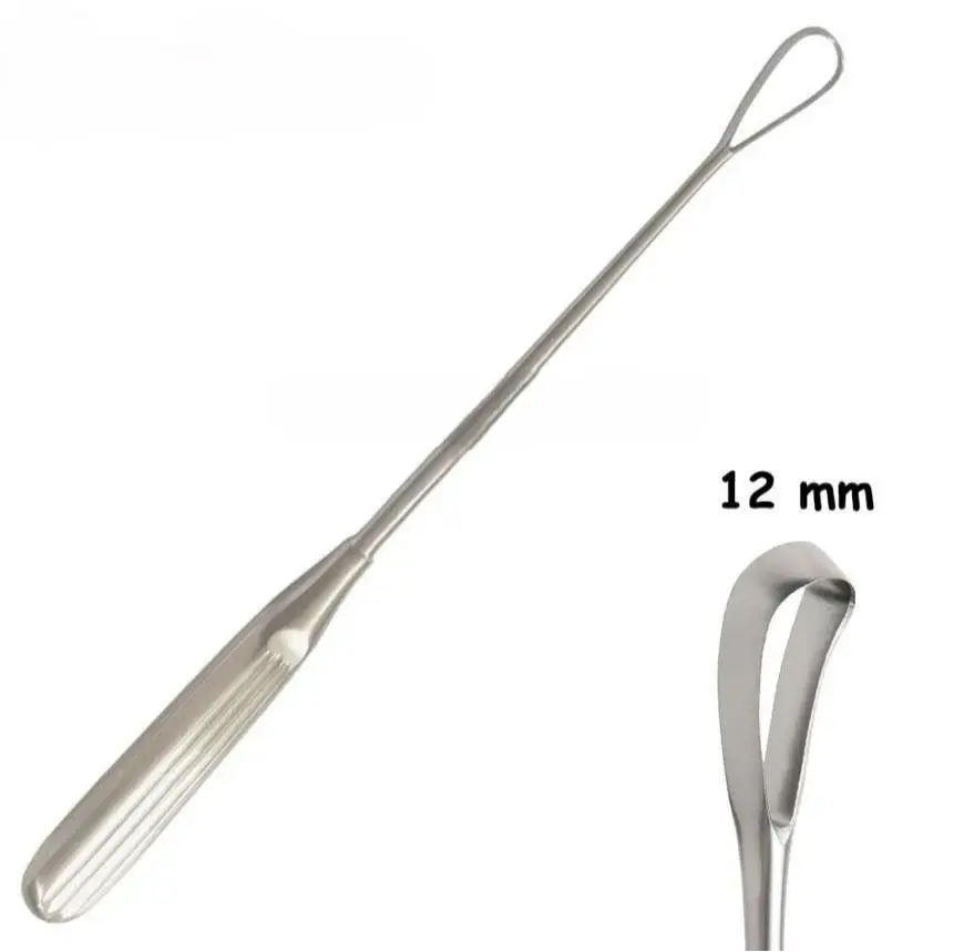 Rodus Uterine Küret Recamier Kürtaj Küreti 12 mm