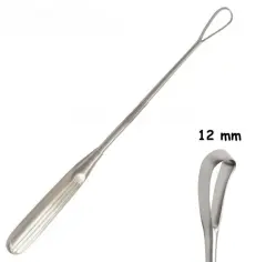 Rodus Uterine Küret Recamier Kürtaj Küreti 12 mm