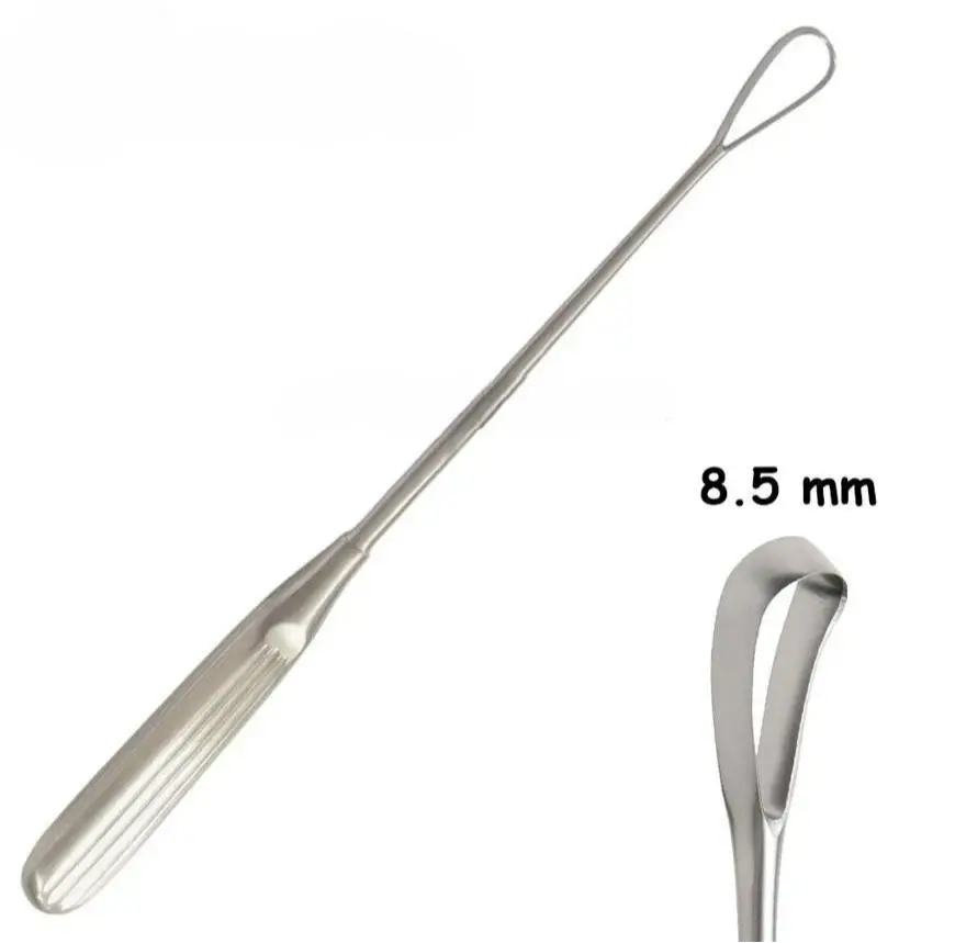 Rodus Uterine Küret Recamier Kürtaj Küreti 8.5 mm