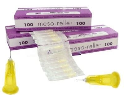 Mezoterapi iğnesi 30g 4 mm 0,30 100 Adet