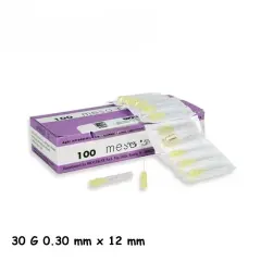 Mezoterapi iğnesi 30g 12 mm 0,30 100 Adet