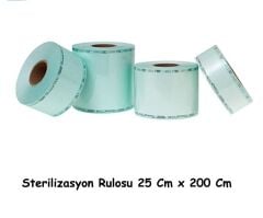 Sterilizasyon Rulosu 25 cm x 200 mt