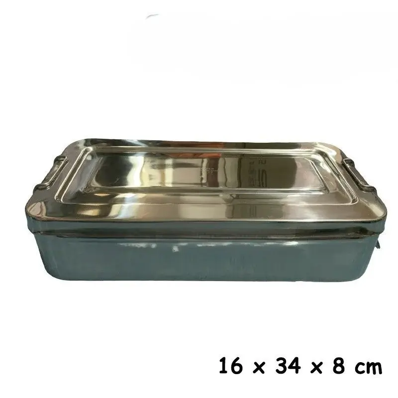 Rodus Alet Kutusu Paslanmaz Çelik 16 x 34 x 8 cm
