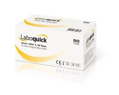 Laboquick Anti HIV 1/2 Kaset Test 50 Adet