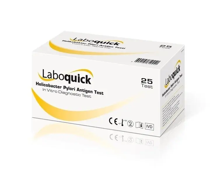 Laboquick Helicobacter Pylori Antijen Kaset Test 25 Adet