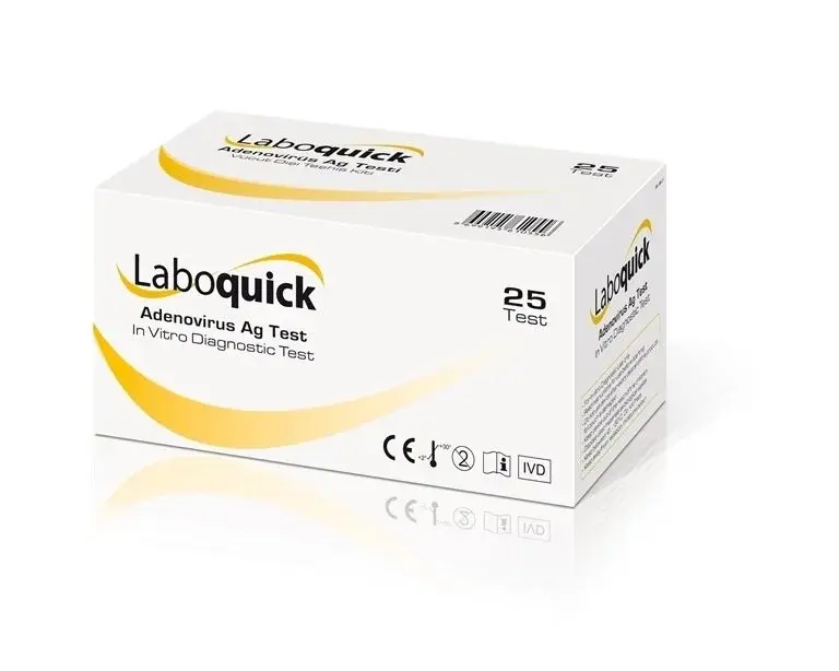 Laboquick Adenovirus Ag Kaset Testi 25 Adet