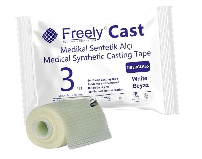 Medikal Amerikan Sentetik Alçı 3 İnç 7,5 cm x 3,6 metre