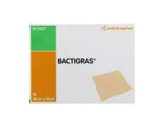 Bactigras Antiseptik Sargı Yara Bakım Örtüsü 10 cm x 10 cm