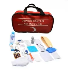 Deprem Çantası Acil Durum Kiti 33 Parça