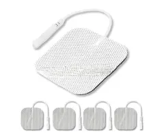 Tens Elektrod Pedi 5 cm x 5 cm Kablolu 4lü Paket