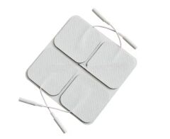 Tens Elektrod Pedi 5 cm x 5 cm Kablolu 4lü Paket