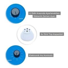 Elektro-mag M615M 6 Tüp Santrifüj Cihazı