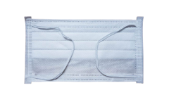 Beyaz Maske 3 Katlı Telli Filtreli Ultrasonik