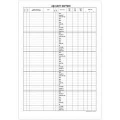 Aşı Kayıt Defteri 200 Sayfa