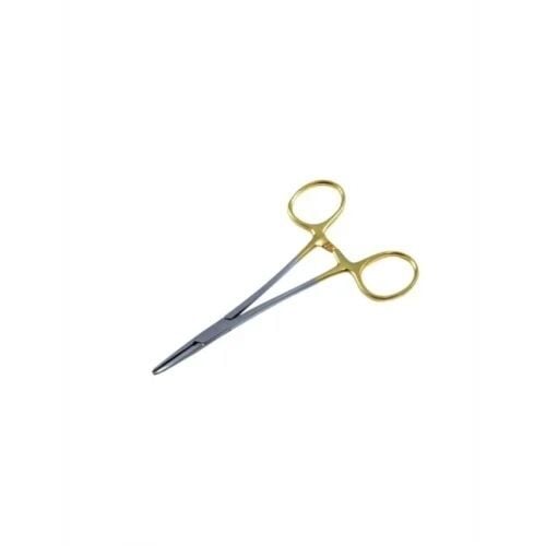 Hemostatik Pens Crille tip Gold Sap 24 cm Düz