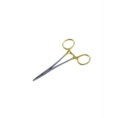 Hemostatik Pens Crille tip Gold Sap 24 cm Düz