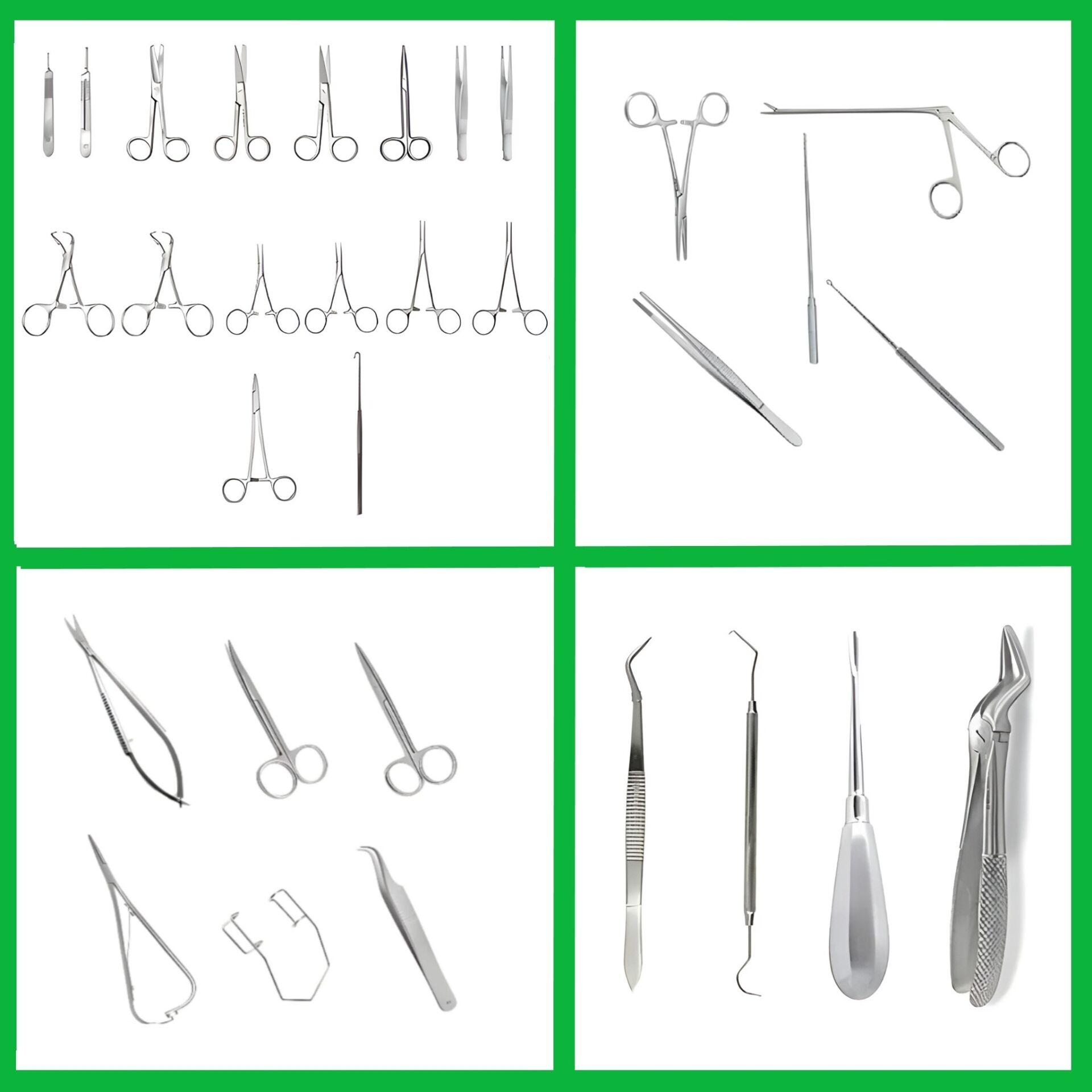 Veteriner 4’lü Cerrahi Set 30 Parça