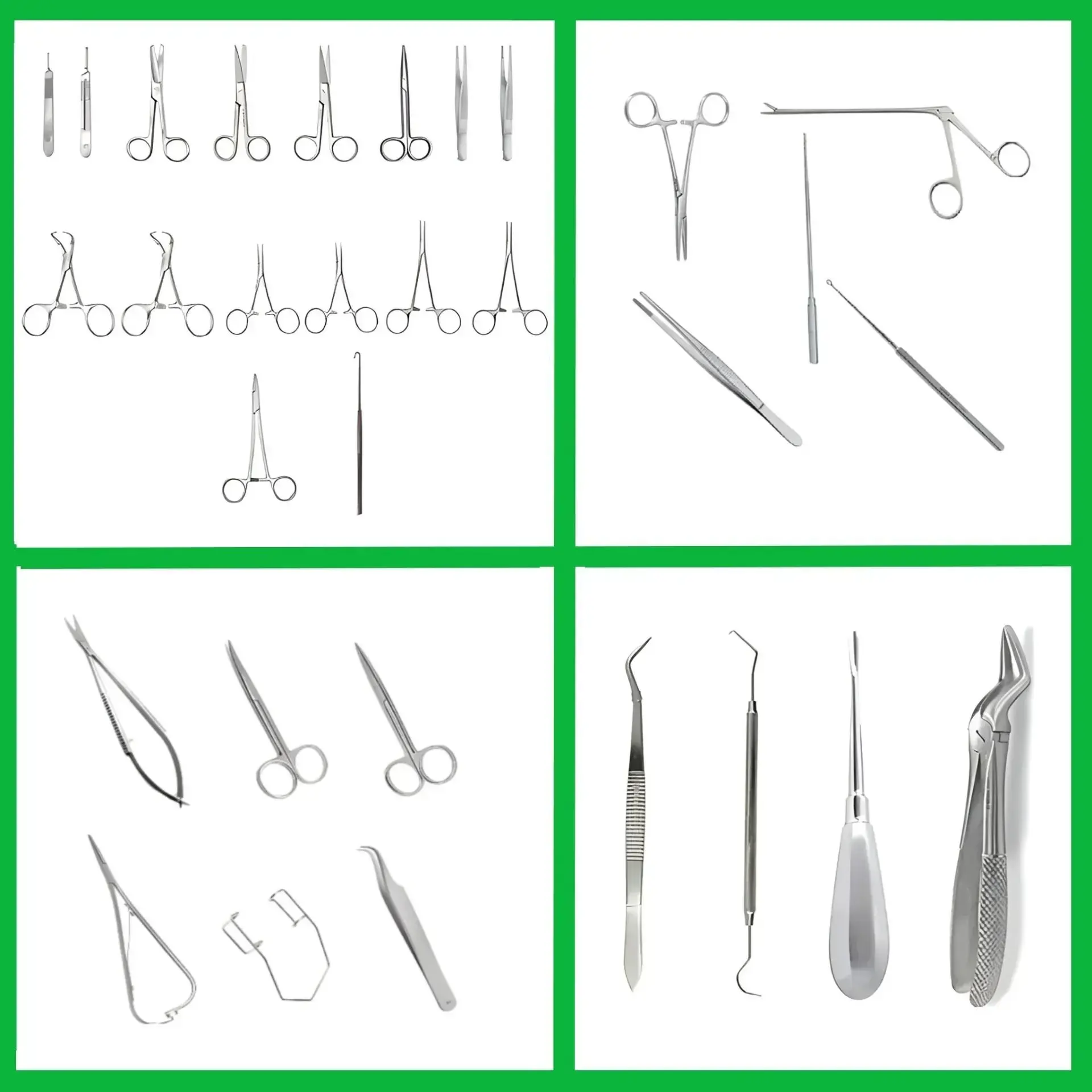 Wellson Veteriner 4’lü Cerrahi Set 30 Parça