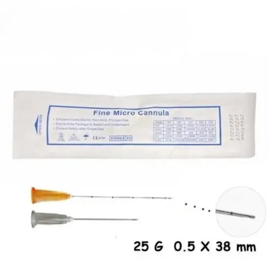 Dolgu Kanülü 25g x 38 mm 1 adet