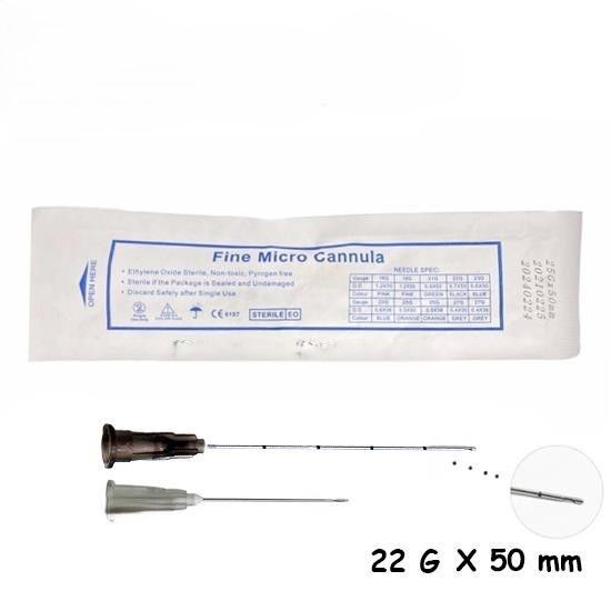 Dolgu Kanülü 22g x 50 mm 1 adet