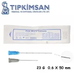 Dolgu Kanülü 23g x 50 mm 1 adet