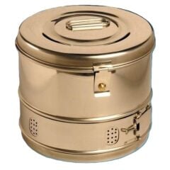 Çimen Tromel - 19 x 19 cm 304 Paslanmaz Çelik