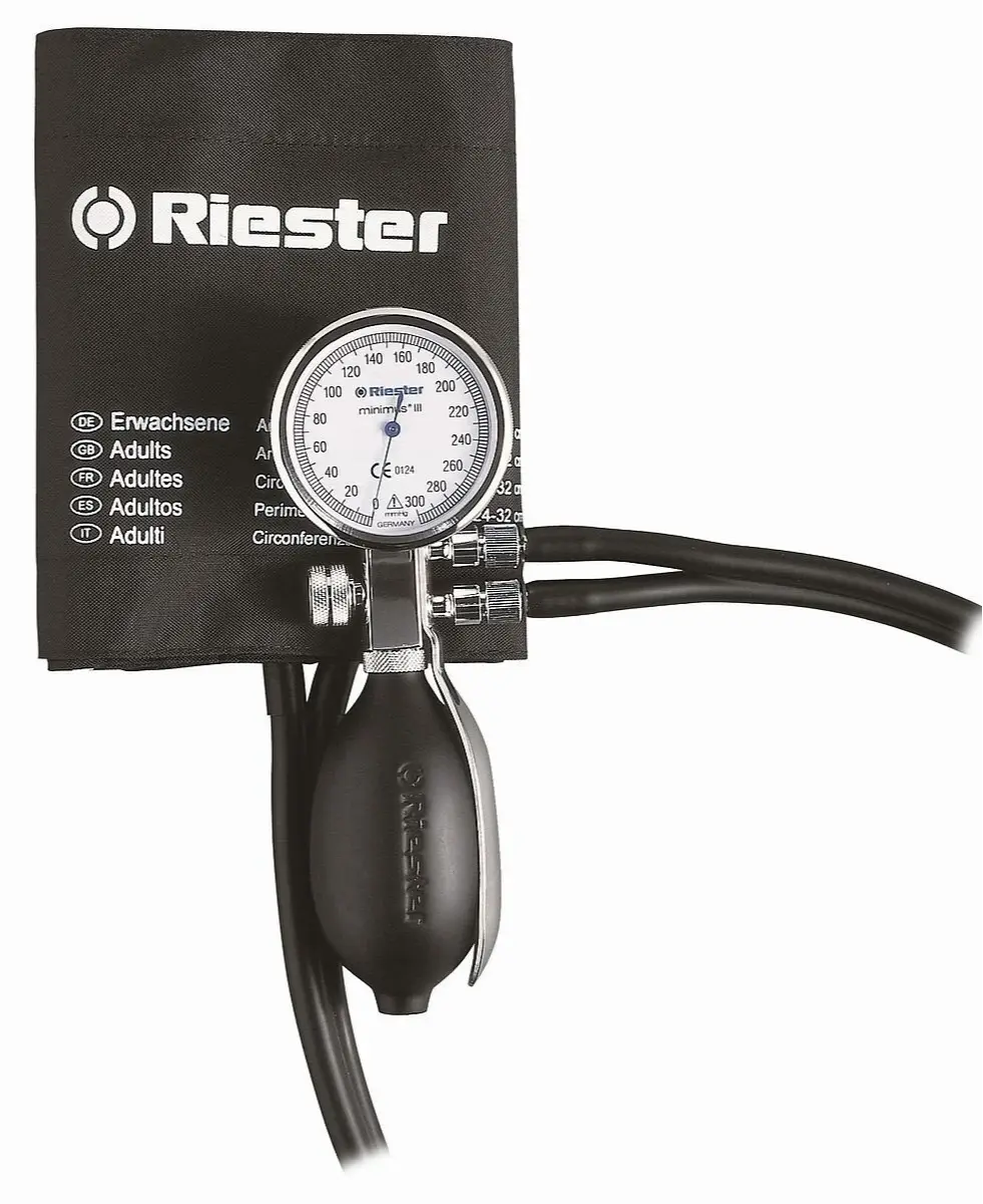 Riester 1342 Minumus III Mekanik Yapıştırma Manşetli Tansiyon Aleti