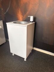 Cosmofix Mobil Seyyar Lavabo Basic 10 Litre Sabit Ayak